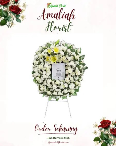 Krans Bunga Duka Simarimbun